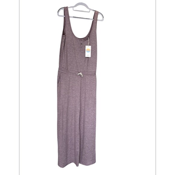 Vuori Women's Falls Jumpsuit Color Rosemary Heather Size XS New w/tag $118